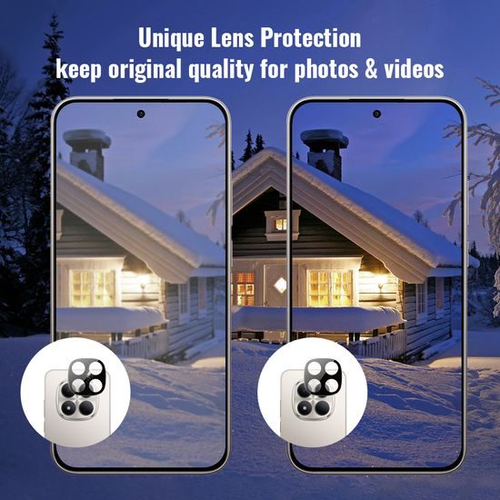 3D Tvrzené sklo pro čočku fotoaparátu (kamery), Xiaomi Redmi Note 15 Pro Plus 5G