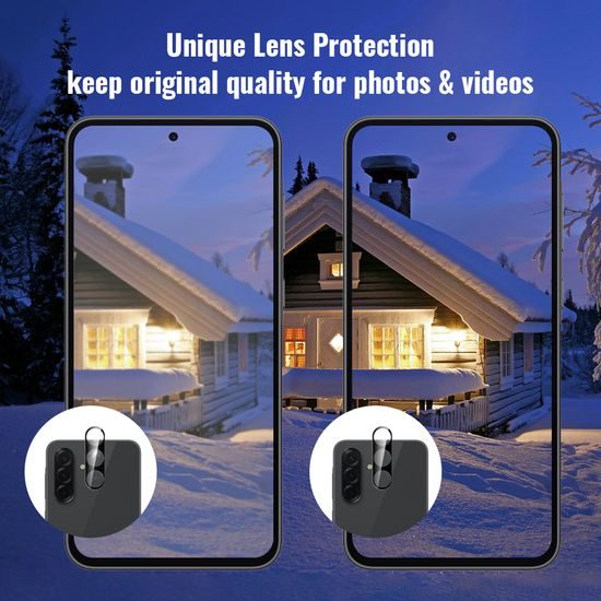 3D Tvrzené sklo pro čočku fotoaparátu (kamery), Samsung Galaxy A37