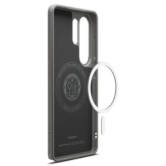 Spigen Liquid Air Mag MagSafe, Samsung Galaxy S26 Ultra, siv