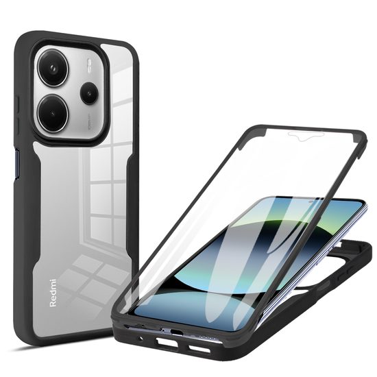 JP Defense colorful κάλυμμα, Xiaomi Redmi Note 14 5G, μαύρο