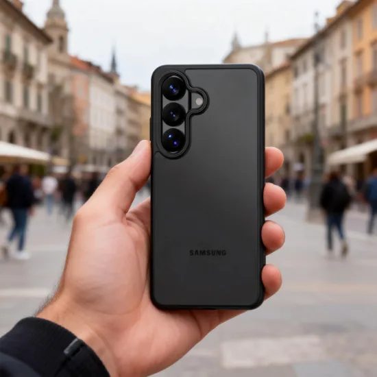 Tech-Protect MagMat, Samsung Galaxy S26, nero opaco