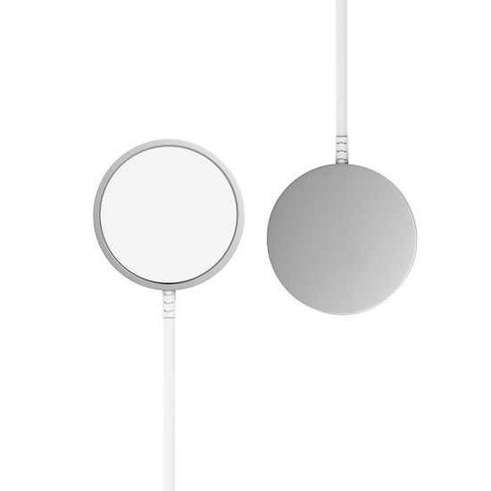 Tech-Protect QI15W-A44 Μαγνητικός Ασύρματος Φορτιστής MagSafe, Λευκός