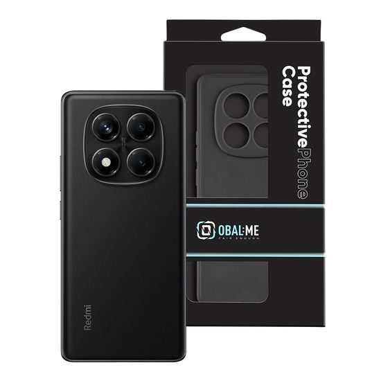 OBAL:ME Ματ TPU Κάλυμμα για Xiaomi Redmi Note 14 Pro 4G, μαύρο