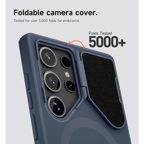 Suritch MagSafe Kickstand Camprotector θήκη Samsung Galaxy S24 Ultra, μπλε