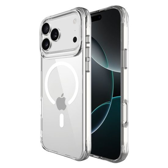 JP MagFit MagSafe θήκη με πιστοποίηση 3M SGS, iPhone 17 Pro, διάφανη