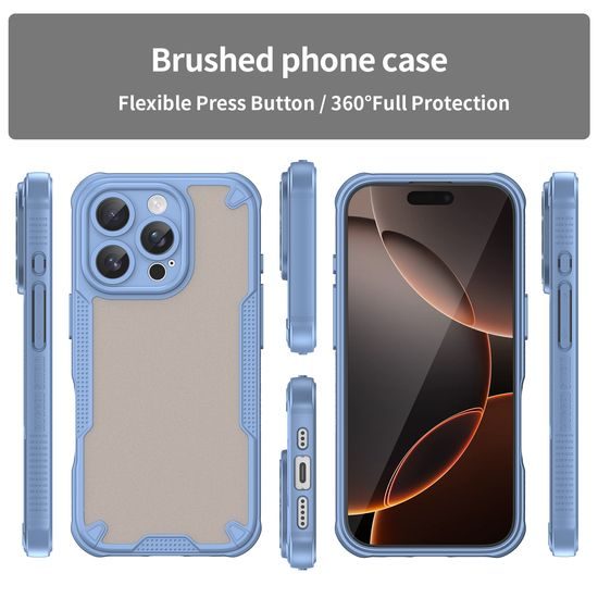 Θήκη ArmorShield Hybrid, iPhone 16 Pro, μπλε