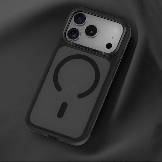 Benks Magnetic Mist cover Metal Frame til iPhone 17 Pro - Sort
