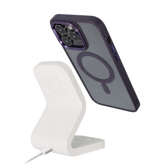 Color Edge Mag Cover με MagSafe, iPhone 11 Pro Max, μωβ