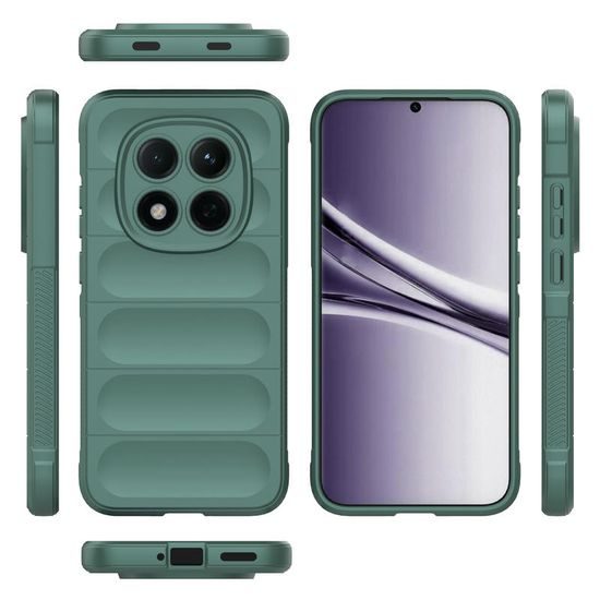 Θήκη Wency Magic Shield, Xiaomi Redmi Note 15 Pro 5G, πράσινη