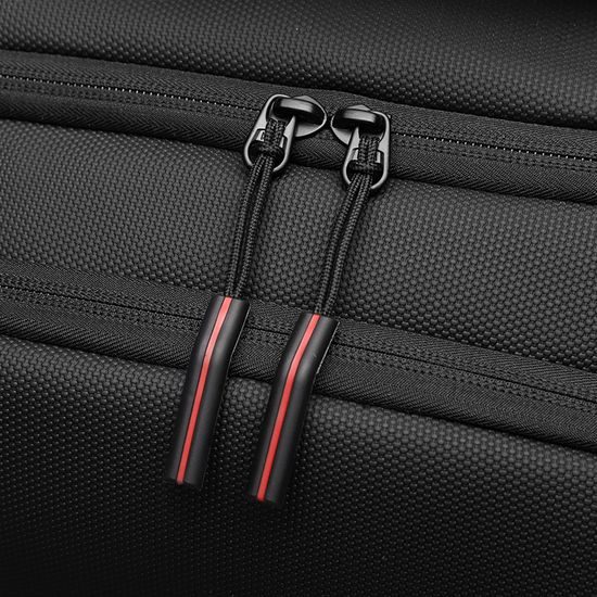 JP Rucksack B15 für Alltag und Freizeit - 48x33x20~25 cm - Schwarz