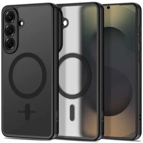 Tech-Protect BasicMag MagSafe, Samsung Galaxy S26 Plus, matowy czarny