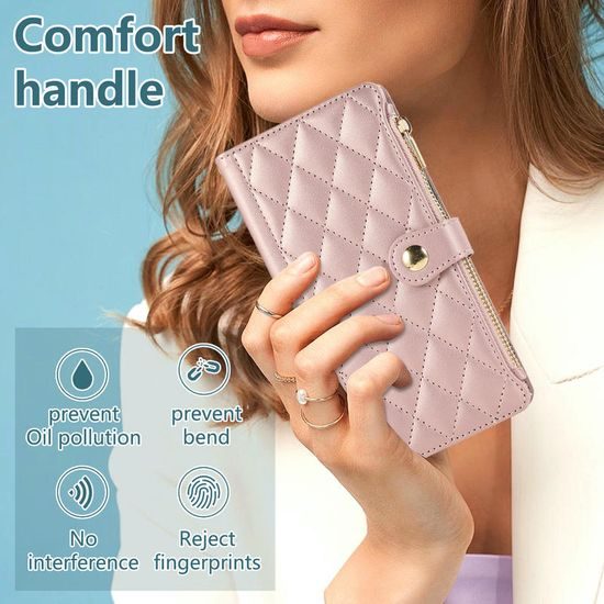 Glamour etui, iPhone 17 Pro, rožnato