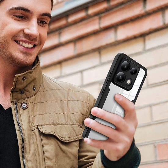 JP Defense kolorowe etui, Xiaomi Redmi Note 13 Pro 5G, czarne
