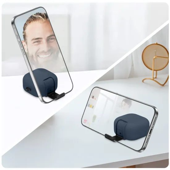 Θήκη Tech-Protect Slim Hook, Samsung Galaxy Buds 4 / 4 Pro, μπλε