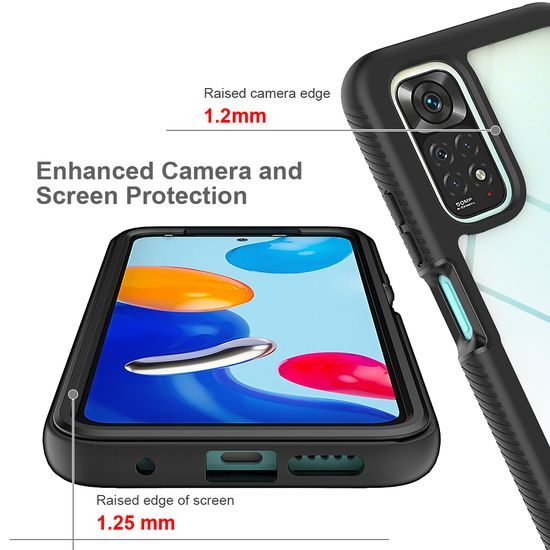 JP Defense360 maska, Xiaomi Redmi Note 11, crna