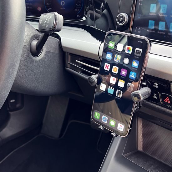 Wozinsky Gravity Car Grille držač za telefon, crni (WCHBK7)