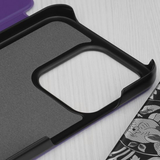 Eco Leather View Case, Xiaomi Redmi 15C 4G / 5G / Poco C85 4G, μωβ