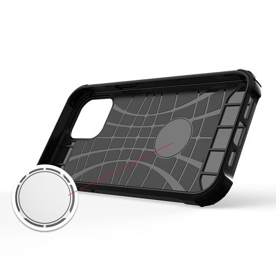 Hybrid Armor iPhone 13 Pro, schwarz