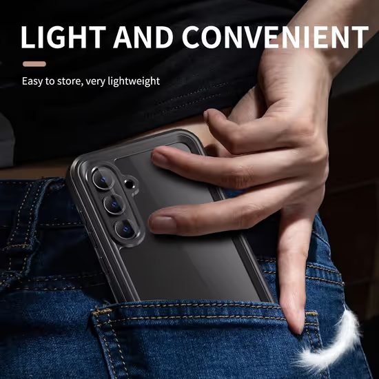 ShellBox IP68 Carcasă, Samsung Galaxy A55 5G, negru