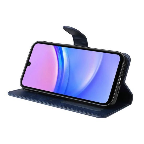 Samsung Galaxy A18 klappümbris magnetiga – sinine