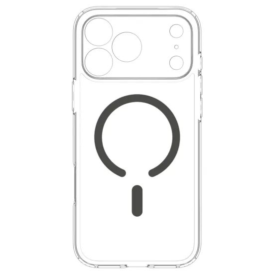 Spigen Ultra Hybrid Mag s MagSafe, iPhone 17 Pro / 18 Pro, grafit