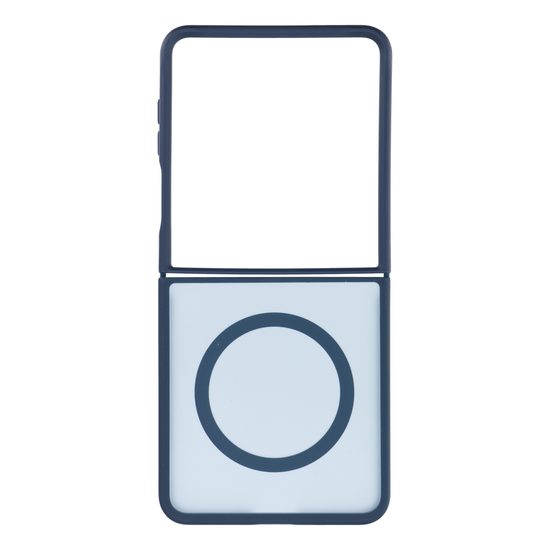 Samsung Galaxy Z Flip 8 vāciņš – Acrylic 4sF-S MagSafe aizsargvāciņš – tumši zils
