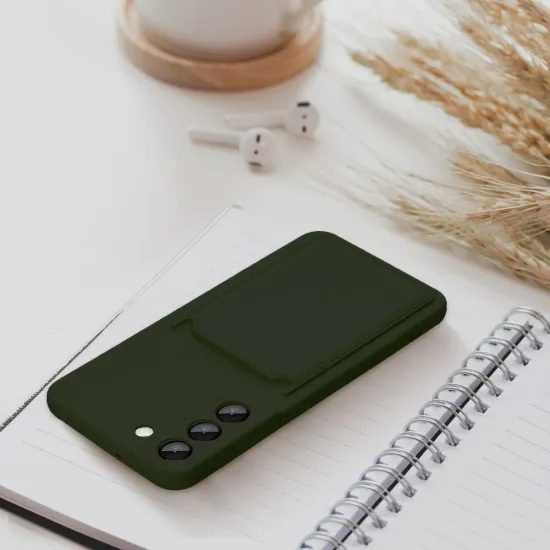 Husă Card Case, Samsung Galaxy A35 5G, verde