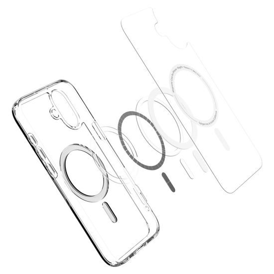 Spigen Ultra Hybrid Mag s MagSafe, iPhone 16 Plus, bílý