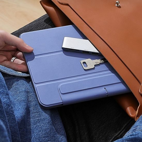 ESR Rebound Magnetic etui, iPad Pro 11" 2024, fioletowy