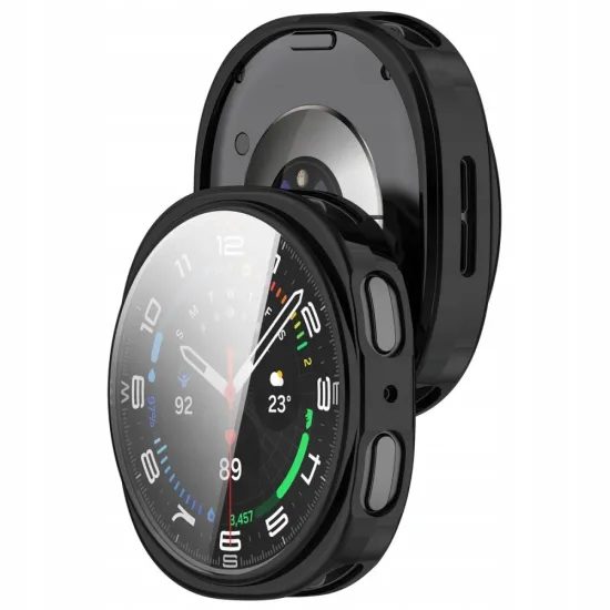 Tech-Protect Defense, Samsung Galaxy Watch 8 (44 mm), črn