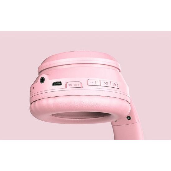 Onikuma B90 Ακουστικά Gaming Bluetooth, Ροζ