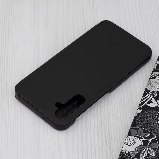 Θήκη Eco Leather View, Samsung Galaxy A14 4G / A14 5G, μαύρο