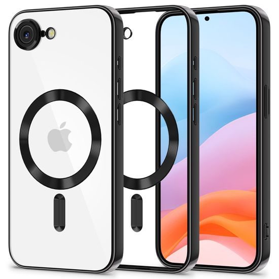 Tech-Protect MagFlex MagSafe iPhone 16e, γυαλιστερό μαύρο