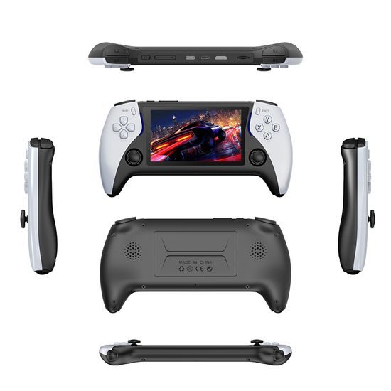 Project X Φορητή κονσόλα παιχνιδιών με οθόνη 4,3" HD IPS, λευκή