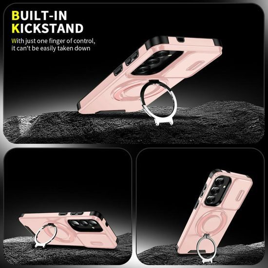 Θήκη Camslide Stand, Samsung Galaxy S26 Plus, ροζ