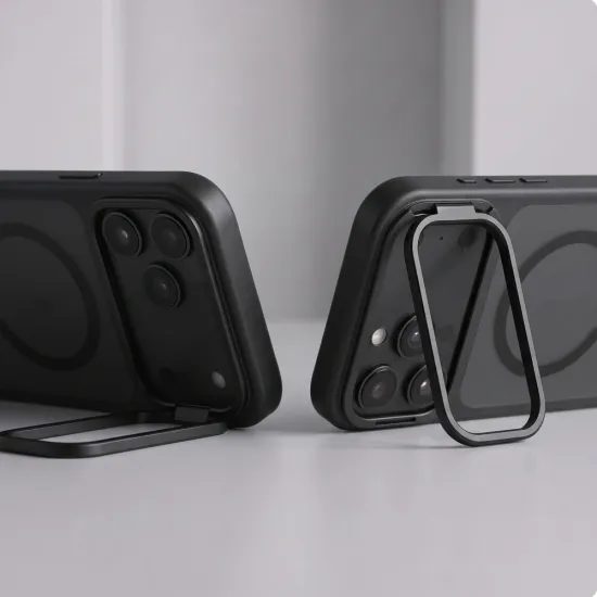 Tech-Protect MagStand MagSafe CC, iPhone 17 Pro Max / 18 Pro max, čierny matný