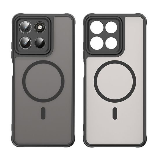 Motorola Moto G37 / G37 Power / G47 ümbris – Techsuit HaloFrost II MagSafe'iga – must