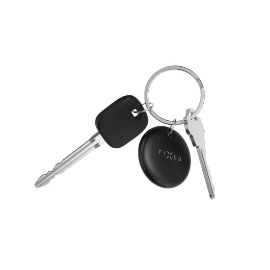 Localizzatore intelligente FIXED Tag Dual con supporto Find My e Find Hub, nero