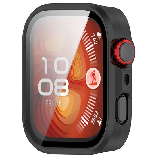 Techsuit Defense360 Pro, Huawei Watch Fit 5 Pro, fekete