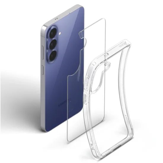 Spigen Ultra Hybrid θήκη για κινητό, Samsung Galaxy S26 FE, Crystal Clear