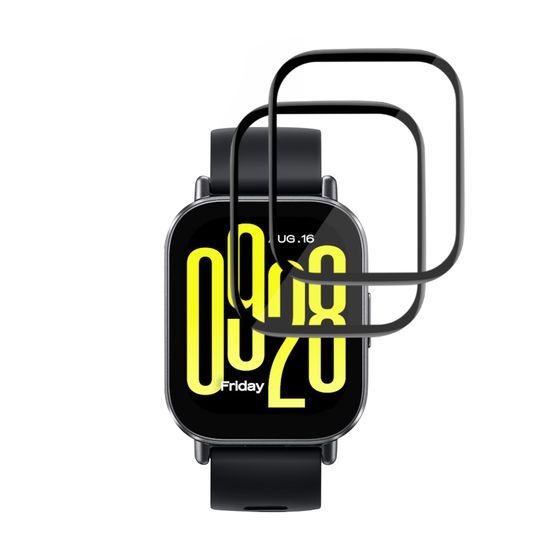 Techsuit Nano Flex, Xiaomi Redmi Watch 5 Active, 2 komada, crna