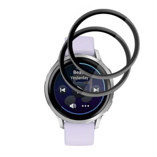 Techsuit Nano Flex, Garmin Venu 4 41mm, 2 pezzi, nero