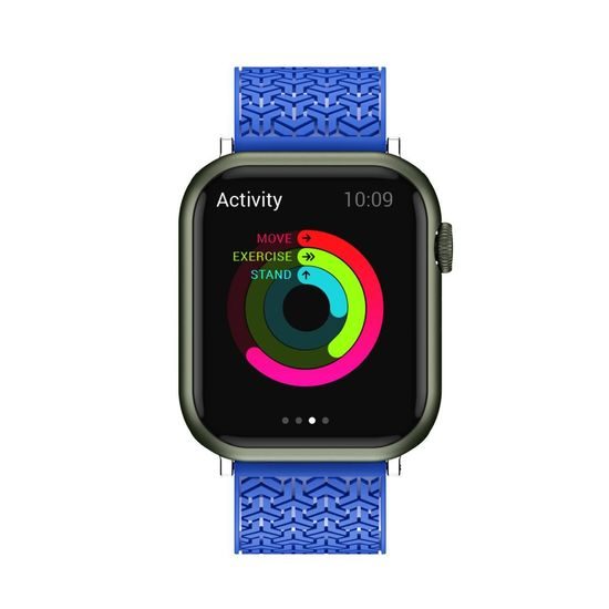 Strap Y řemínek pro hodinky Apple Watch 7 / SE (41/40/38mm), modrý