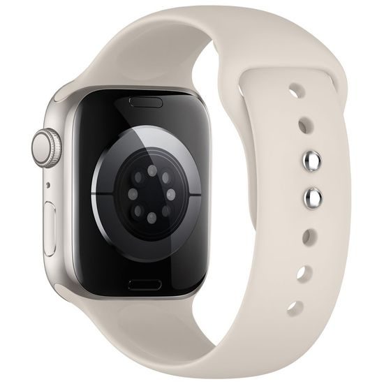 Tech-Protect Silicone kellarihm Apple Watch 8 / 9 / 10 / 11 / 12 / SE / Ultra (44 / 45 / 46 / 49 mm) – beež