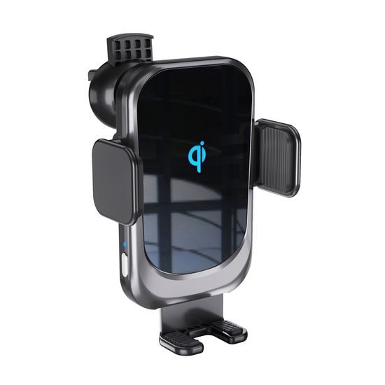 Βάση τηλεφώνου αυτοκινήτου για ταμπλό και αεραγωγό με ασύρματη φόρτιση, 15W, Qi, C15