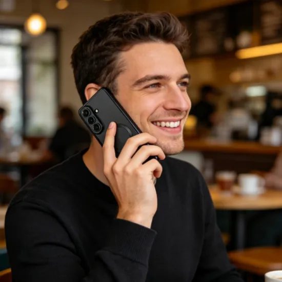 Tech-Protect MagFlex MagSafe Samsung Galaxy A37 5G, γυαλιστερό μαύρο