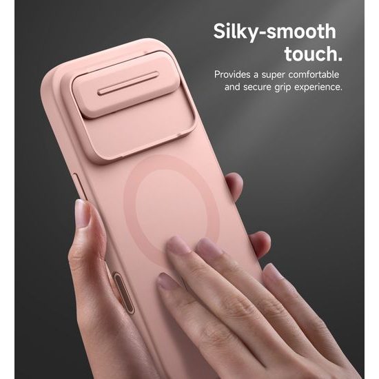 Suritch MagSafe Kickstand Camprotector θήκη iPhone Air, ροζ