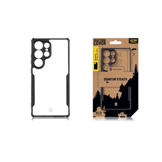 Tactical Quantum Stealth kryt, Samsung Galaxy S25 Ultra, čierny