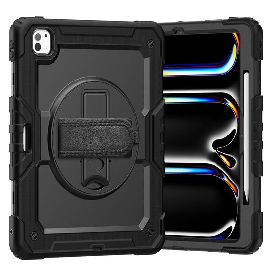 JP Solid360 obal na tablet, iPad Air 4 / Air 5 / Air 11 2024, černý