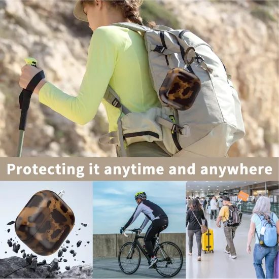 Tech-Protect Lamano, Apple AirPods 4, πάνθηρας